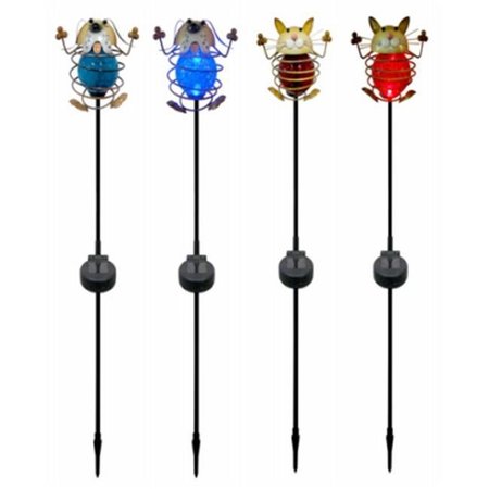 HEADWIND CONSUMER PRODUCTS Headwind Consumer Products 241579 Four Seasons Solar Spiral Animal Stake Light; 6 Piece 241579